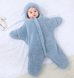 Home Fashion Simple Pentagram Shape Baby Cuddling Quilt