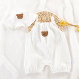 Summer Baby Clothes With Cap